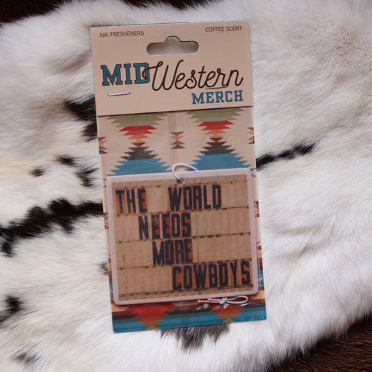 Air Freshener || More Cowboys  || Coffee Scent