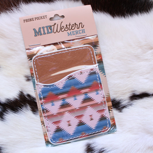 Phone Pockets- Aztec