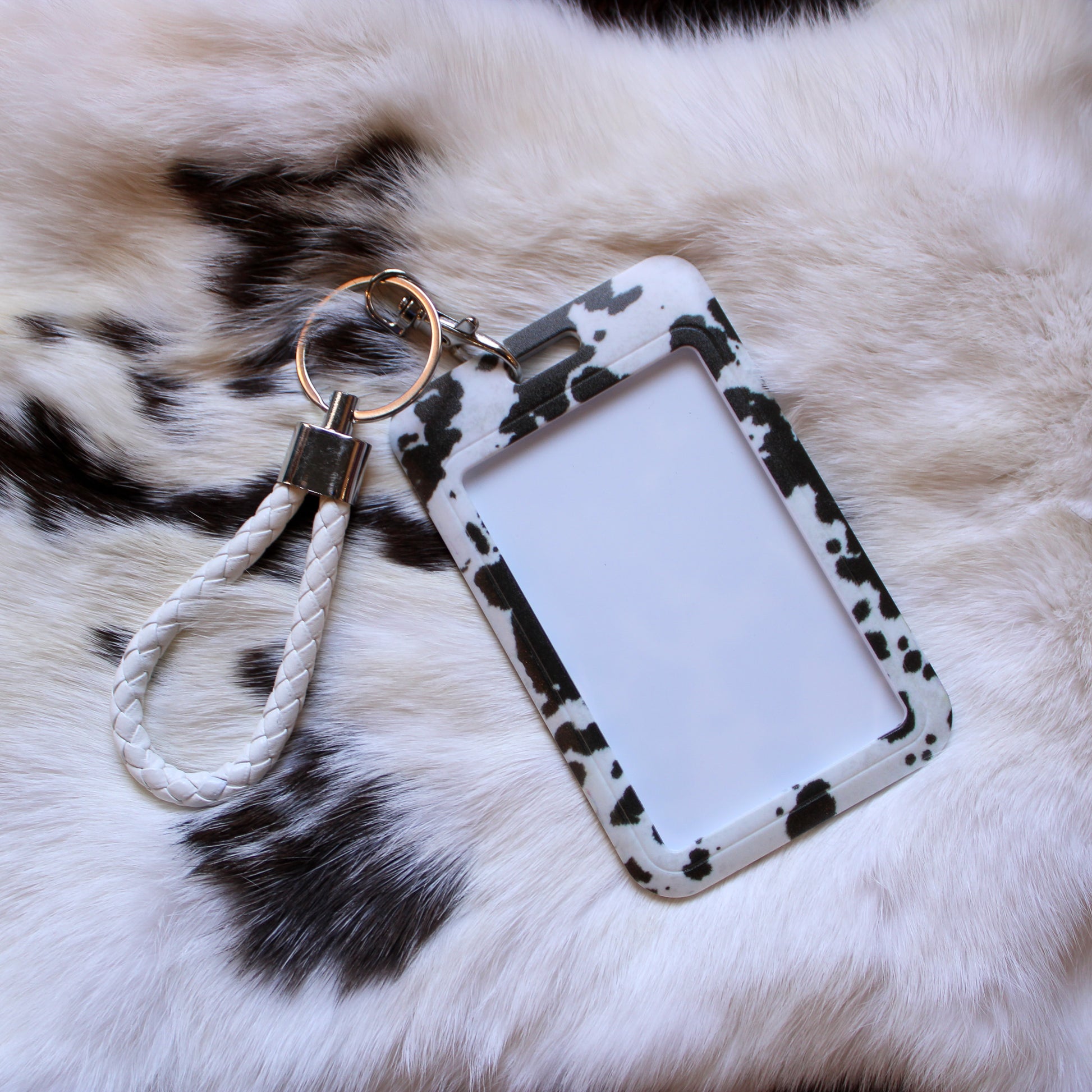 Luggage Tags- Black Cow