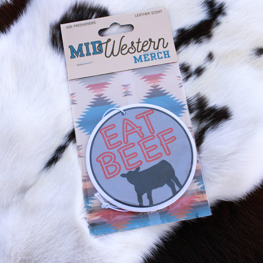 Air Freshener || Eat Beef  || Leather Scent