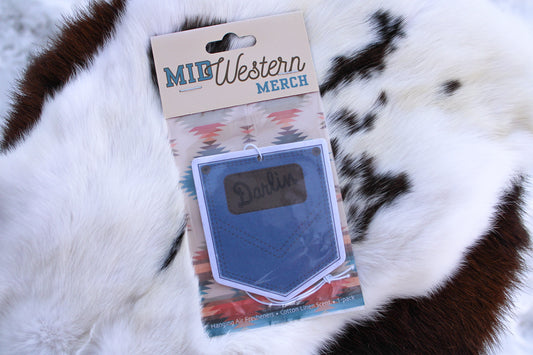 Air Freshener || Darlin'  || Cotton Linen Scent