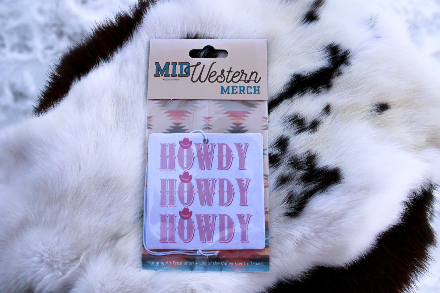 Air Freshener || Howdy  || Lily of the Valley Scent