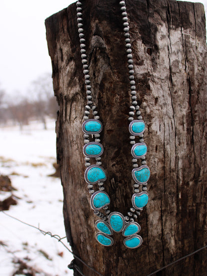 Iconic Image Squash Blossom Necklace