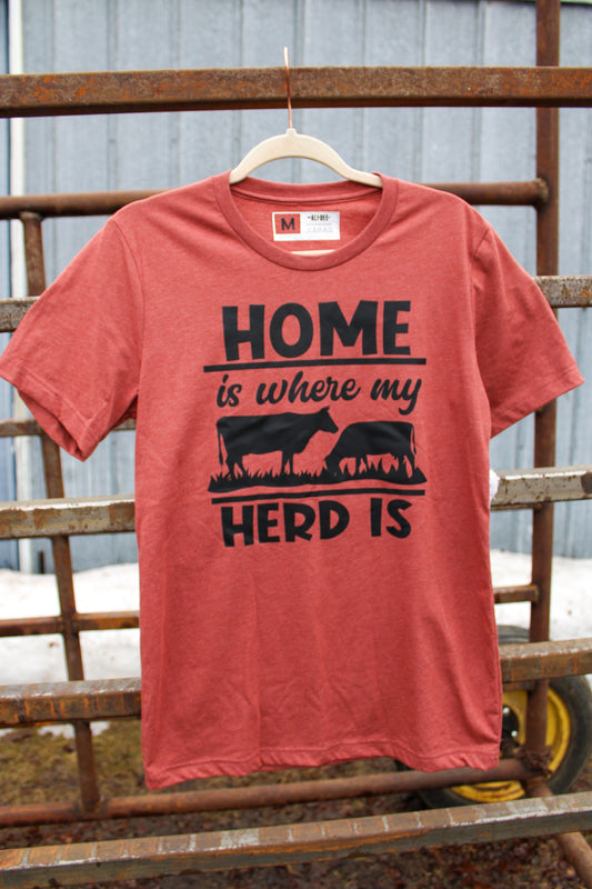 Home Is Where My Herd Is Tee