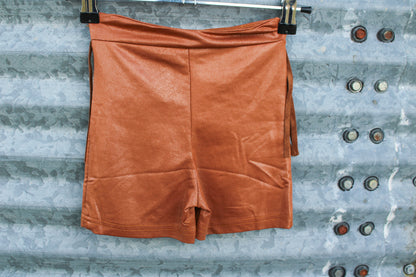 Round Up Skort Kids - Saddle Brown