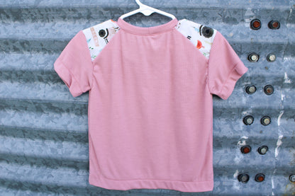Pink Farm Tee