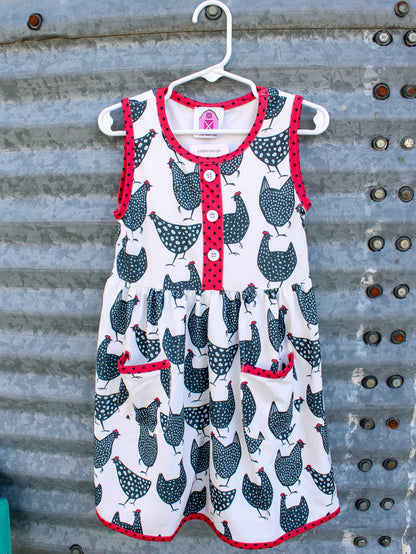 Girl's Chicken Dress