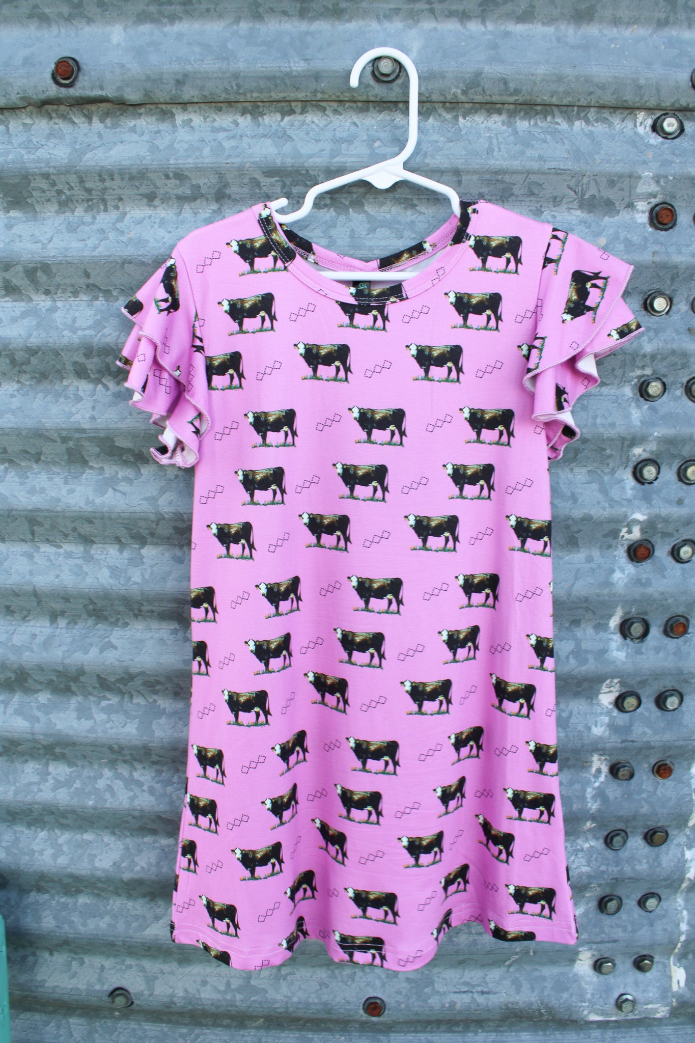 Cows Come Home Dress - Kids