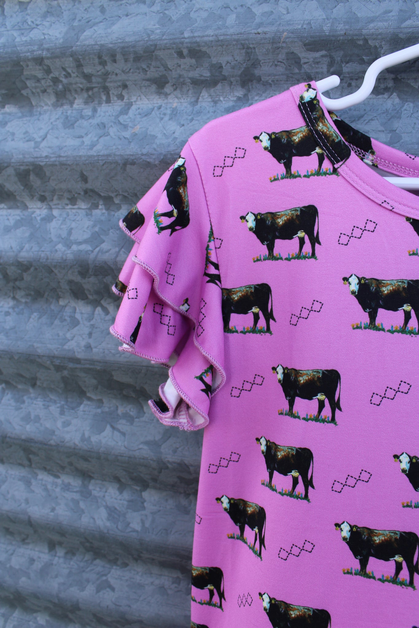 Cows Come Home Dress - Kids