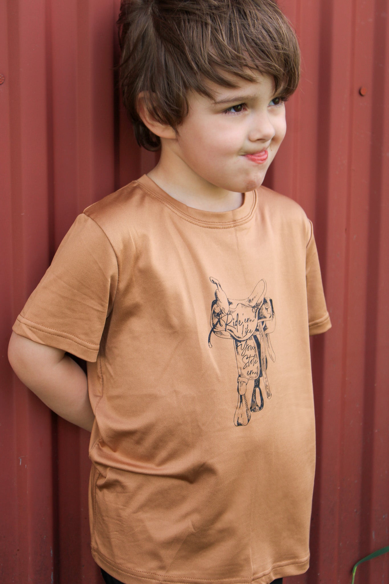 Kids Ranchy Rascals - Saddle