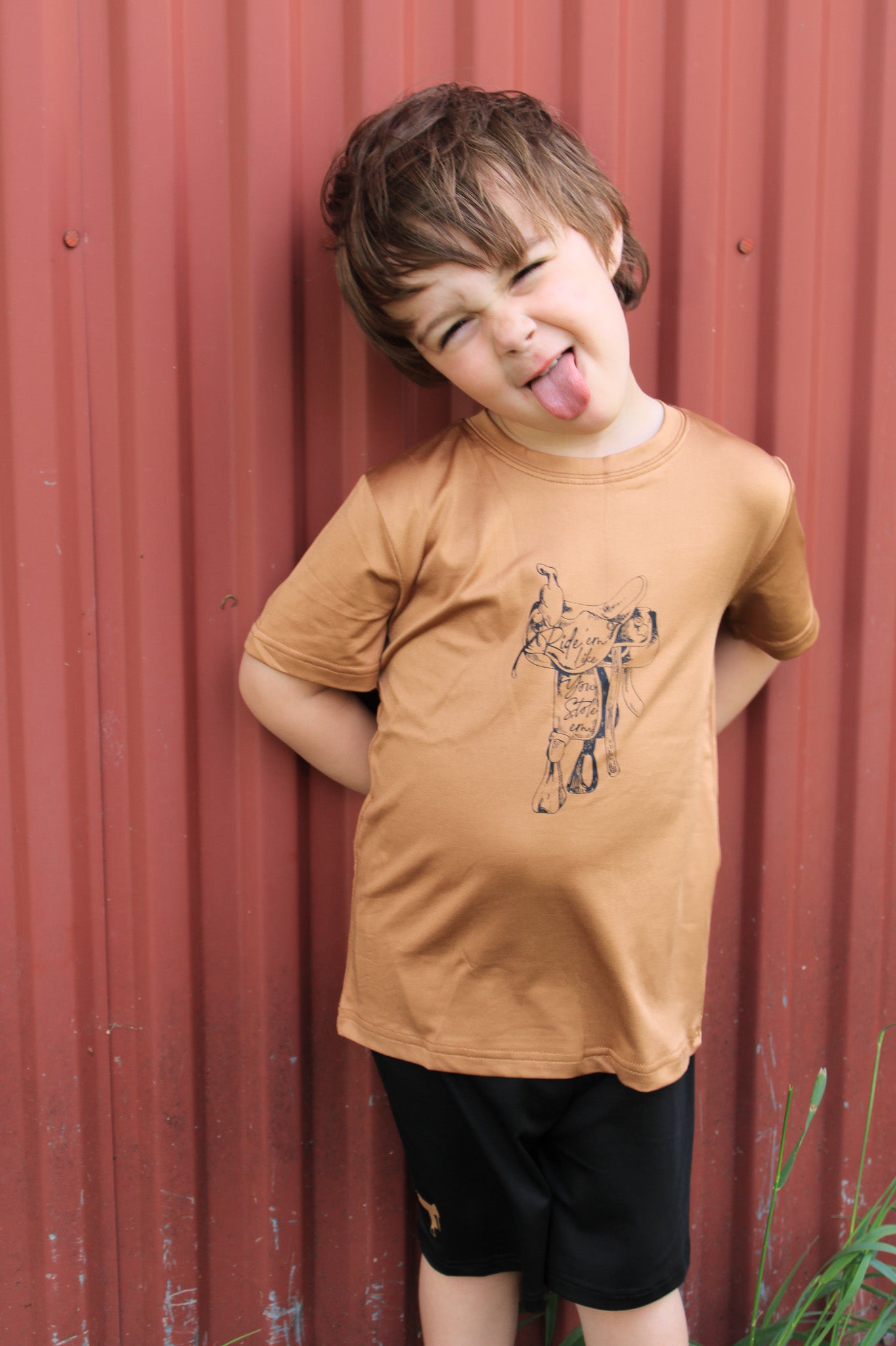Kids Ranchy Rascals - Saddle