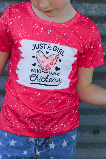 Girls Who Love Chickens Set
