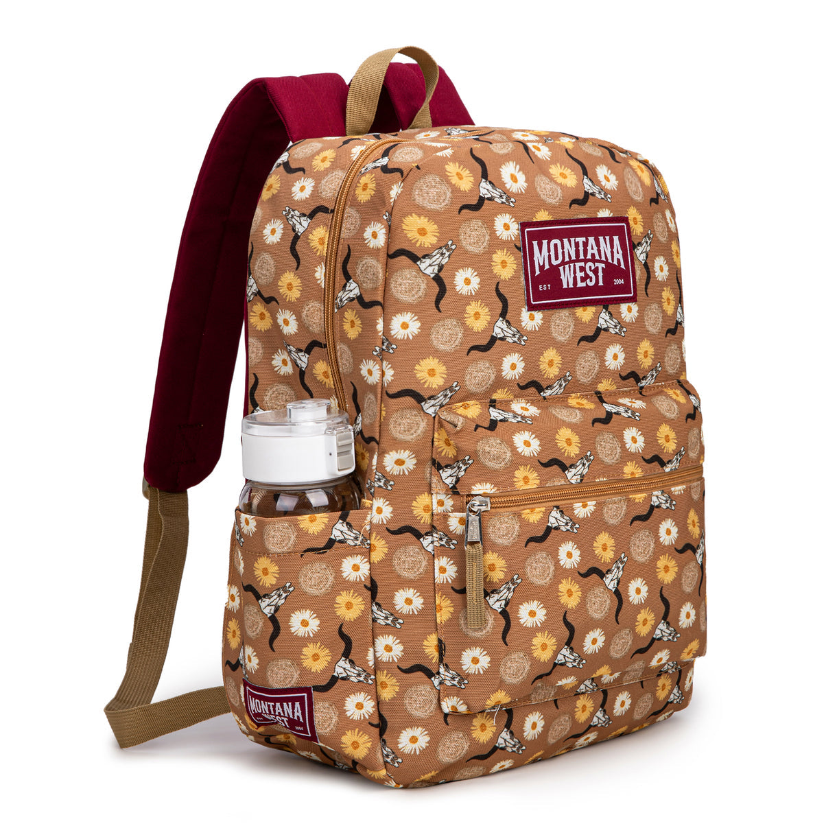 Montana West Backpack - Sunflower Longhorn Print