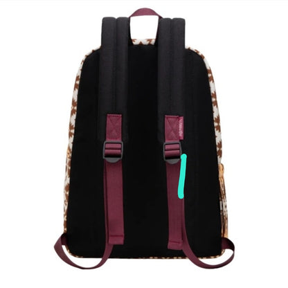 Wrangler Backpack - Brown Aztec Print
