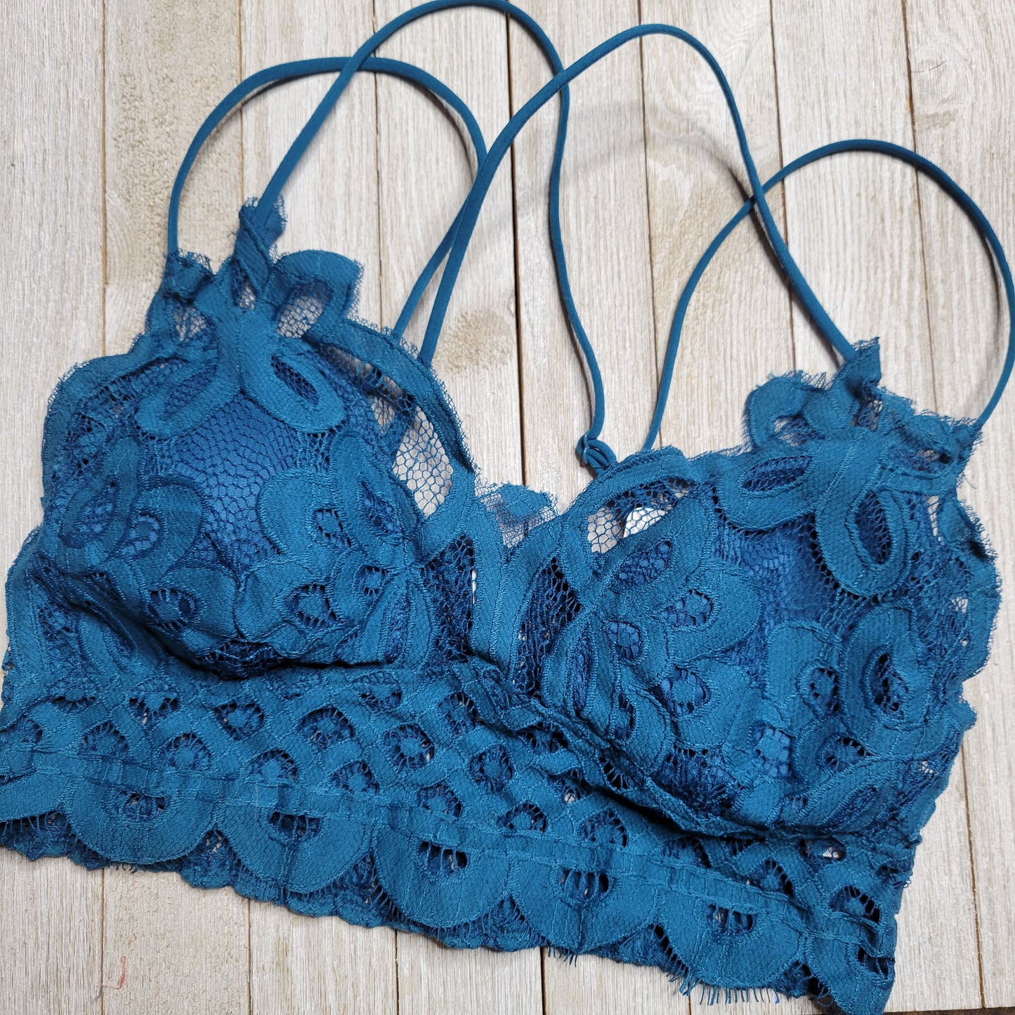 Teal bralette