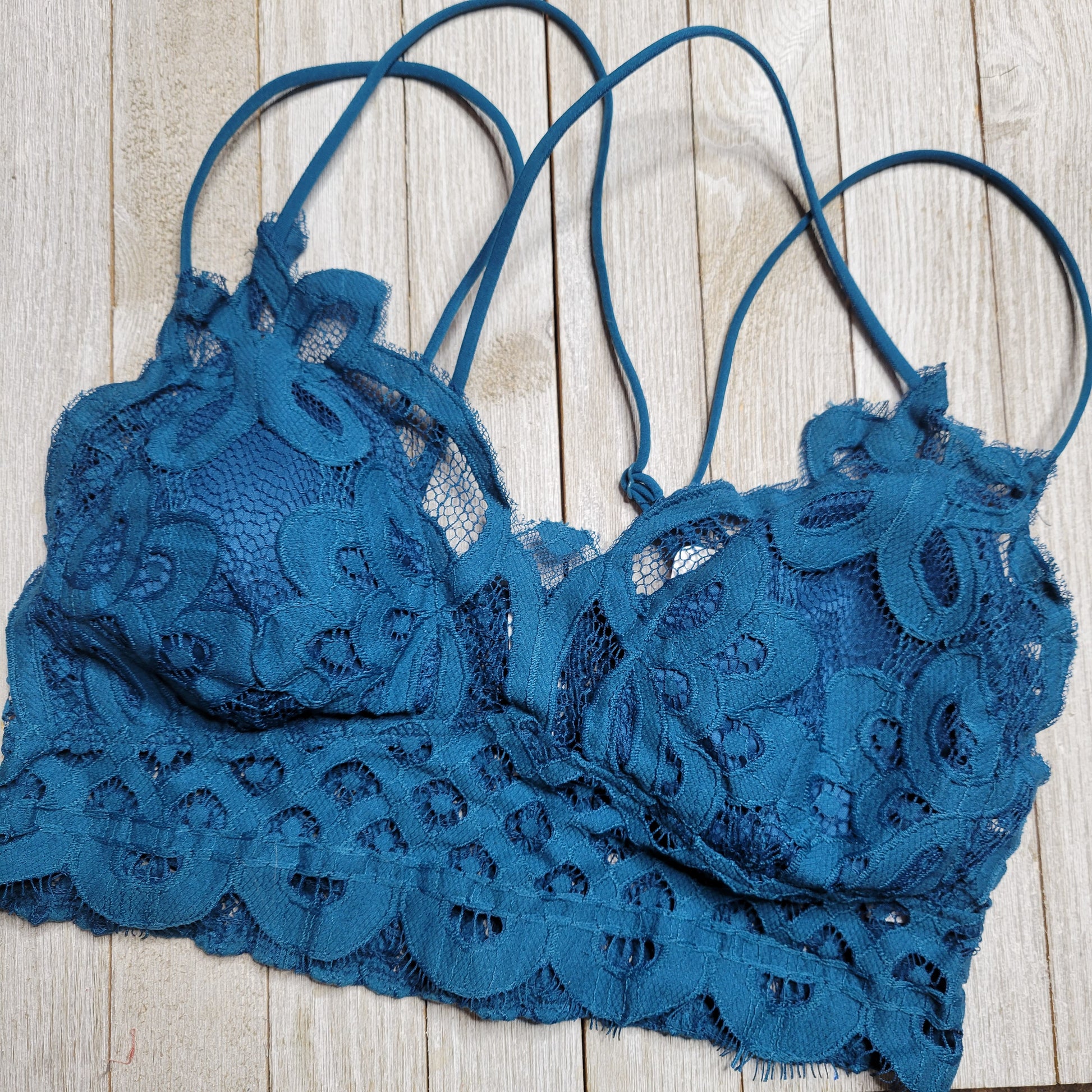 Teal bralette