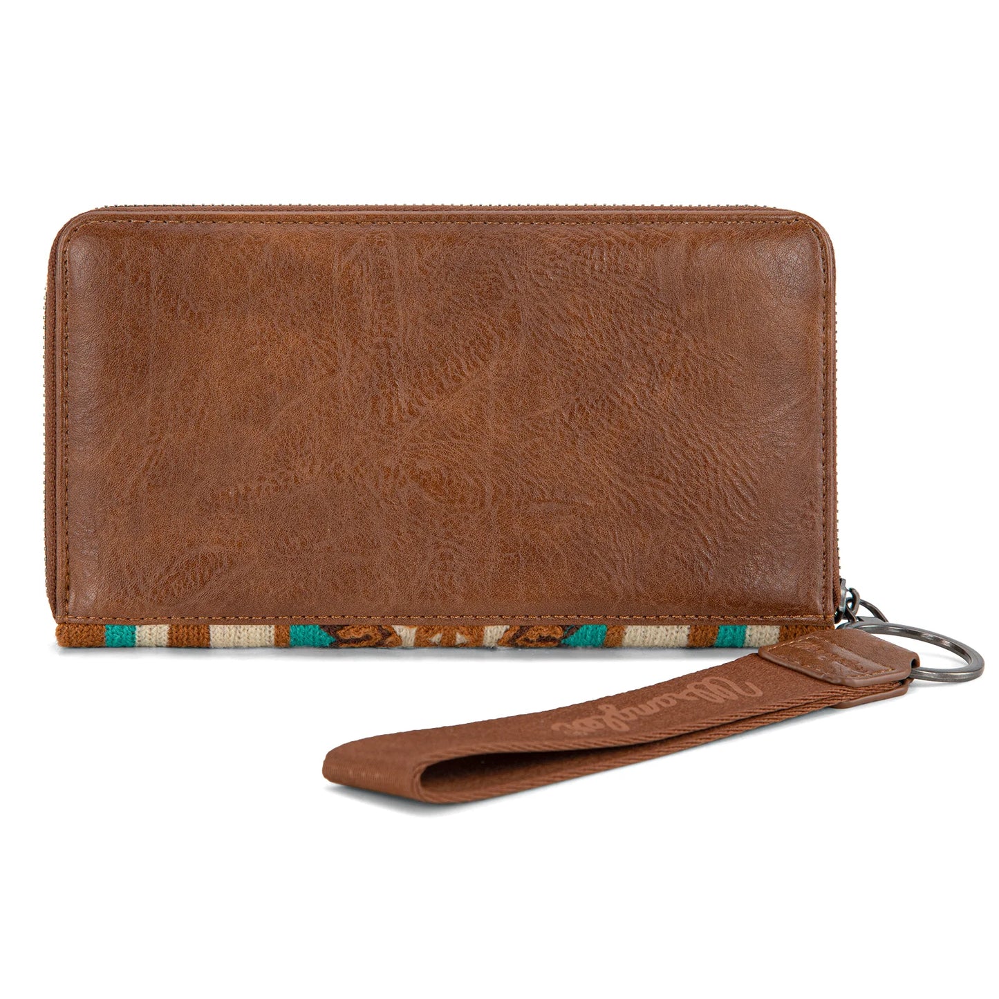 Wrangler Southwestern Knitted Wallet/Wristlet - Brown