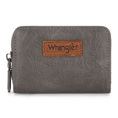 Wrangler Small Wallet Card Holder - Grey