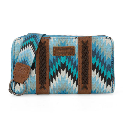 Wrangler Southwestern Art Print Wallet - Jean