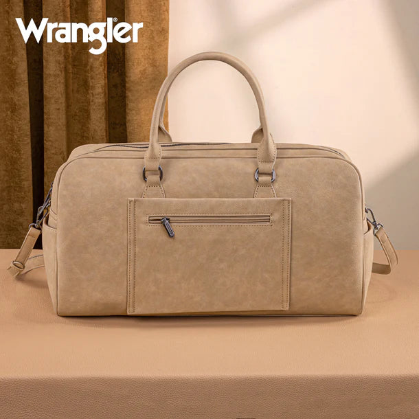 Wrangler Whipstitch Duffle Bag - Tan