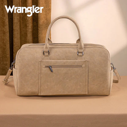 Wrangler Whipstitch Duffle Bag - Tan