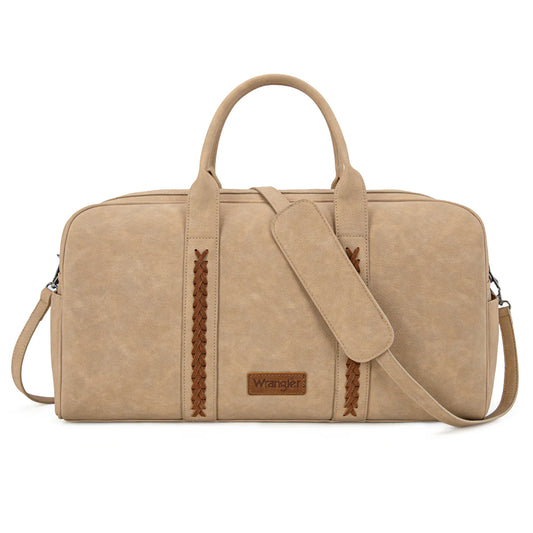 Wrangler Whipstitch Duffle Bag - Tan