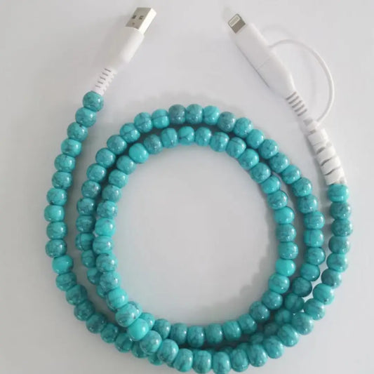 Charging Cable- Turquoise