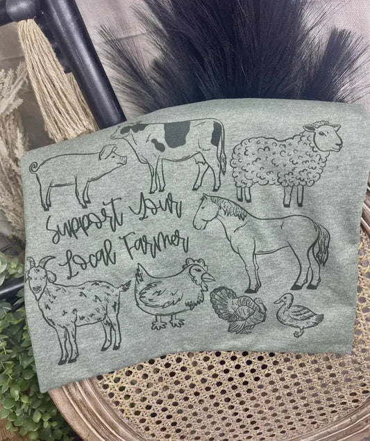 Support Your Local Farmer Tee