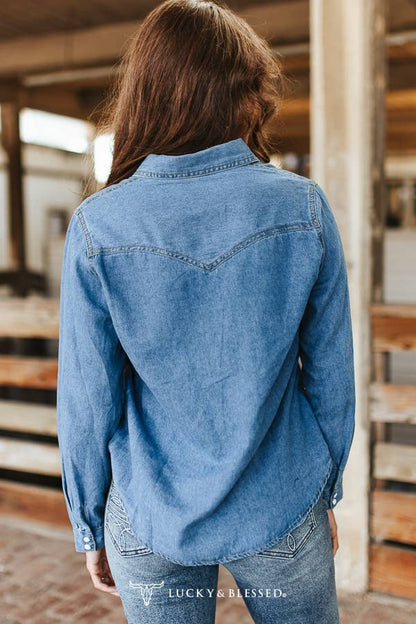 Classic Western Yoke Button Down