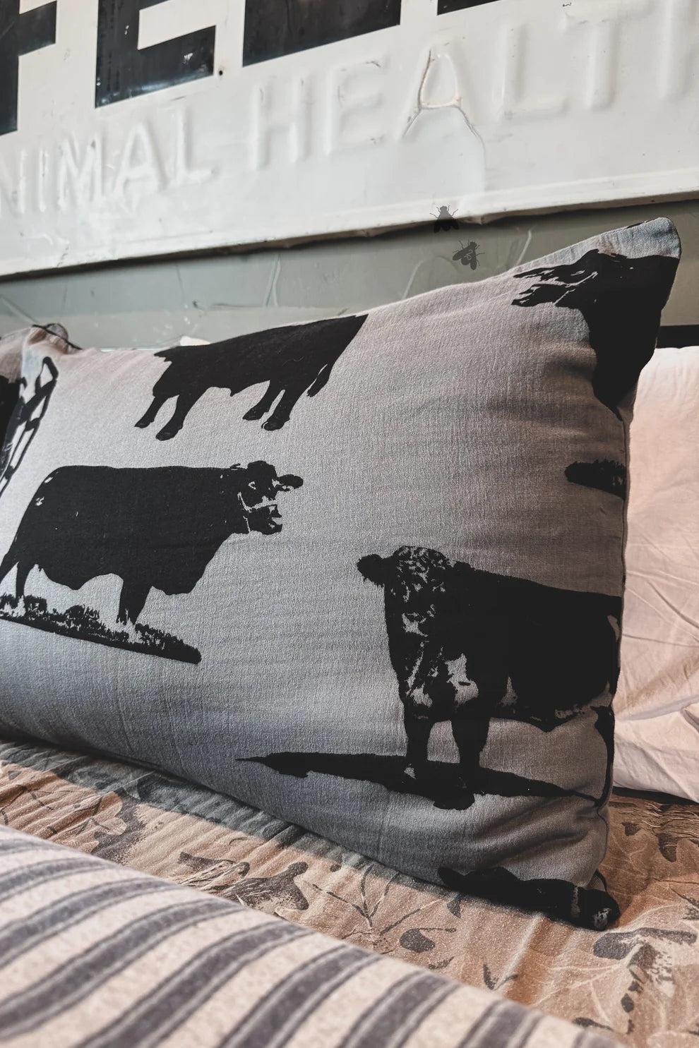 Counting Cattle Pillowcase Set