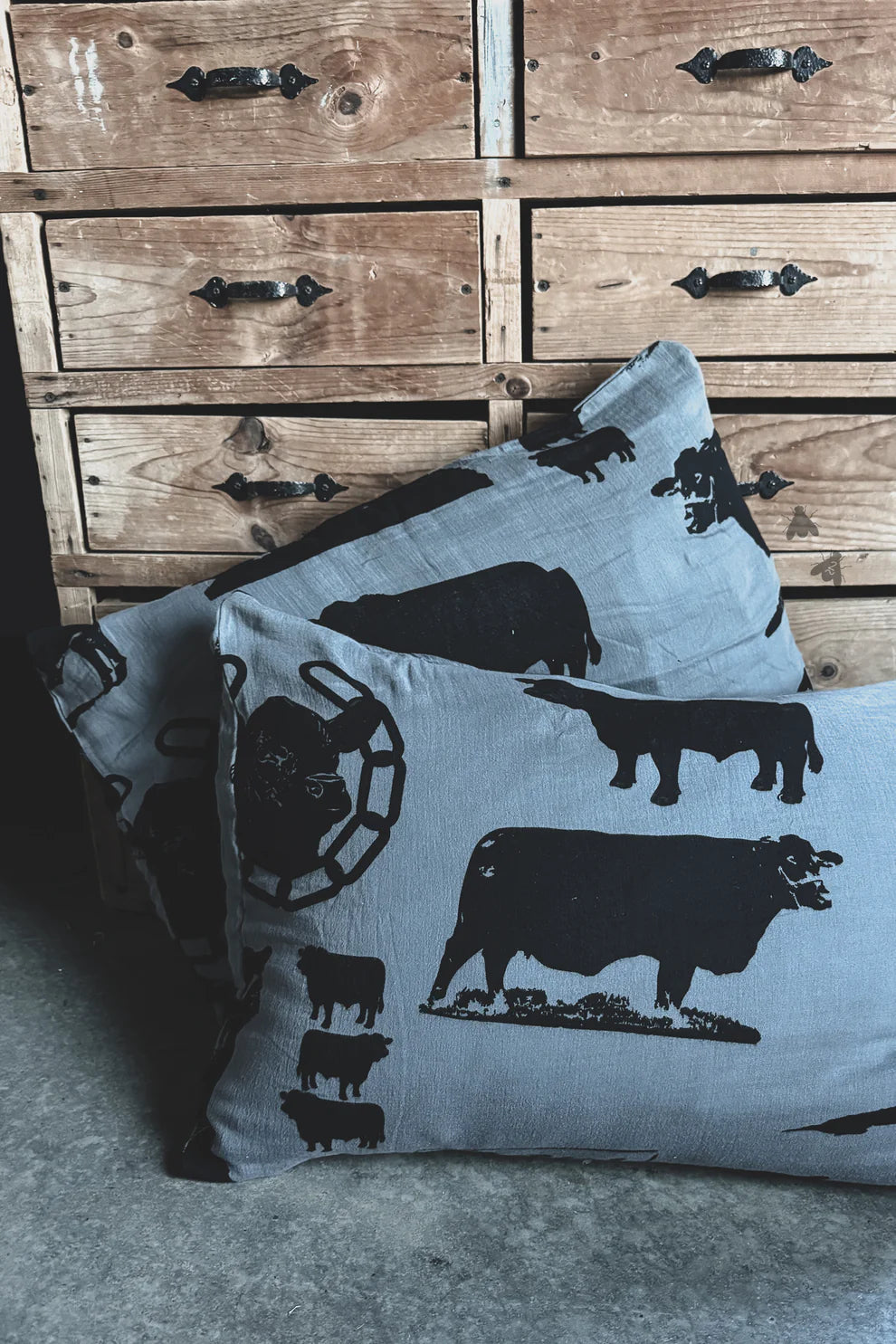 Counting Cattle Pillowcase Set