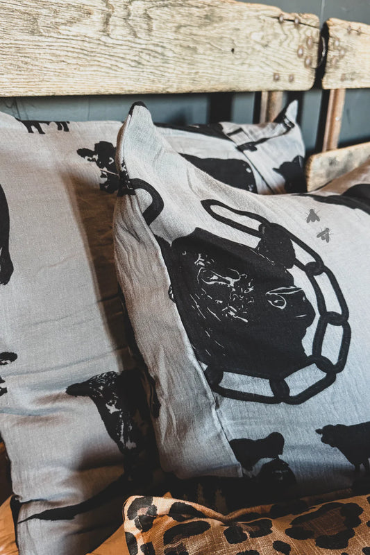 Counting Cattle Pillowcase Set