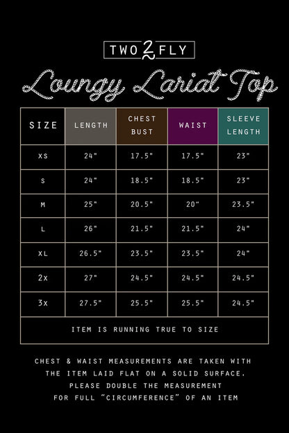 Loungy Lariat Top - Boot Scoot