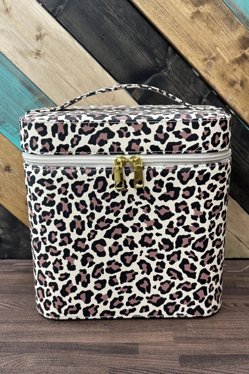 Leopard Outlaw Makeup Box - Sterling Kreek