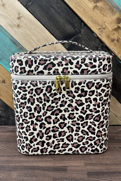 Leopard Outlaw Makeup Box - Sterling Kreek