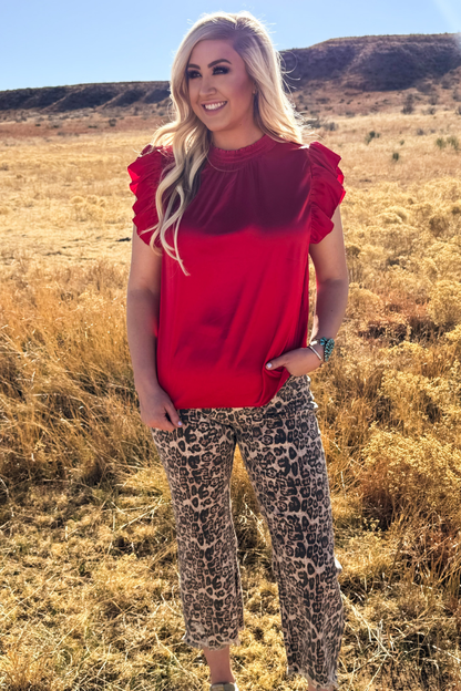 Babydoll Top - Red