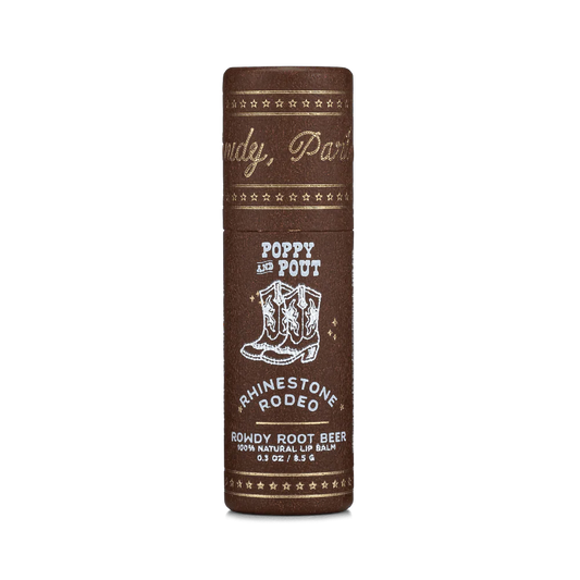 Poppy & Pout Lip Balm - Root Beer