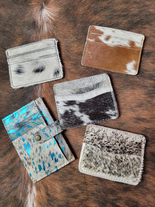 Cowhide Card Holder