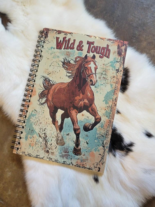 Mini Notebook 8x6 - Wild and Tough