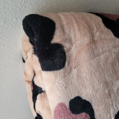 Mia King Throw Blanket - Leopard