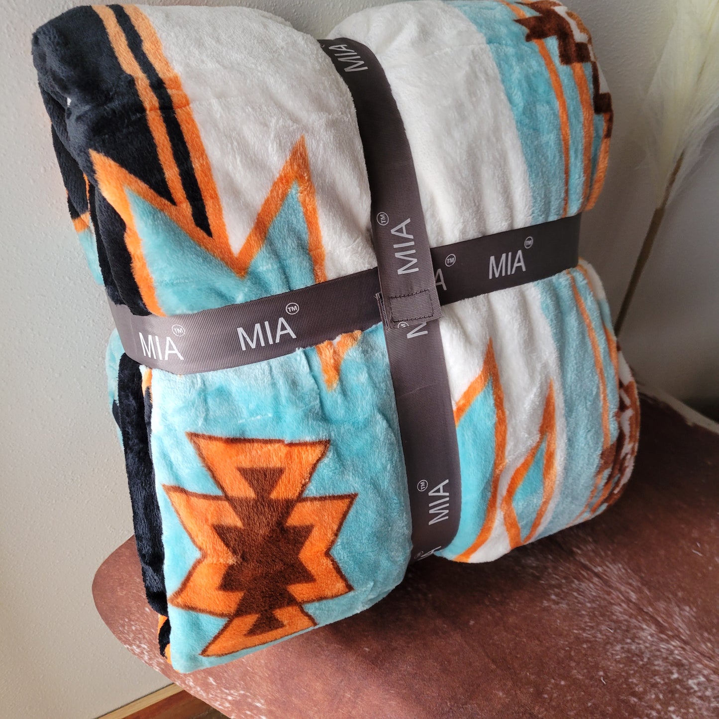 Mia King Throw Blanket - Orchid