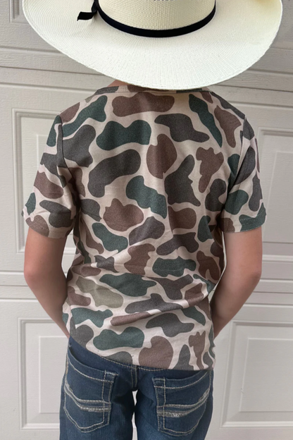 Kids Stand Down Crew Neck Tee