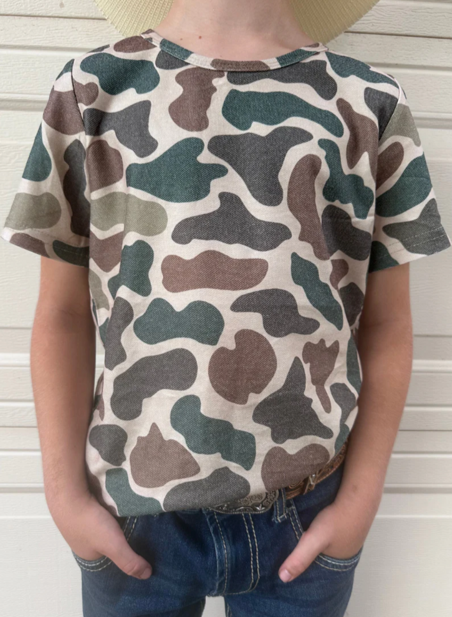 Kids Stand Down Crew Neck Tee