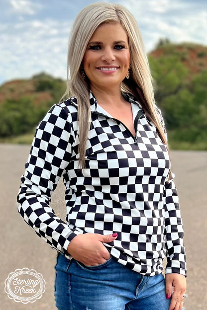 Round the Track Pullover