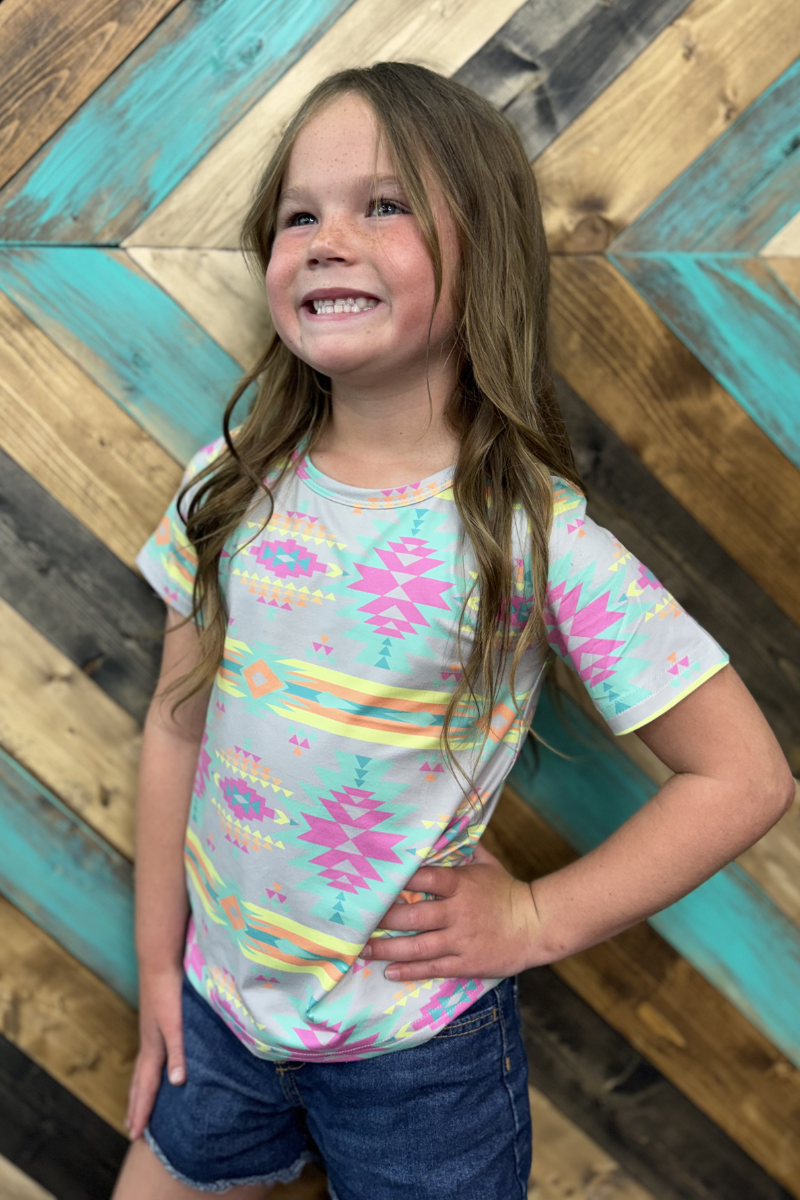 Mini Aztec Daydream Top - Kids
